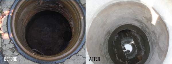Perma-Liner™ Manhole Rehabilitation is saving cities time and money. 